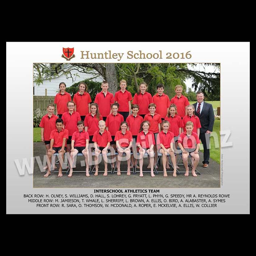 INTERSCHOOL ATHLETICS TEAM 2016